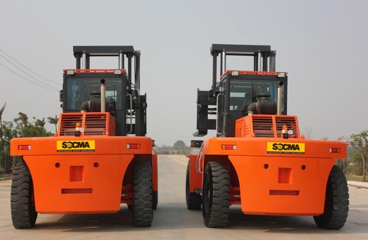 Wózek widłowy o dużej ładowności 25 ton Heavy duty forklift 25 ton