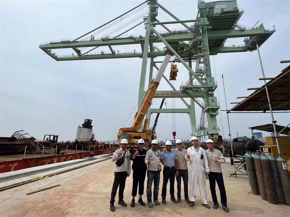65t STS Crane – Ship-to-Shore Container Handling Crane For Ports factory