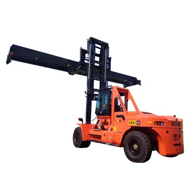 Wózek widłowy o dużej wytrzymałości 30 ton z przeciwwagą i rozrzutnikiem kontenerów do użytku w porcie