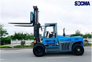 16-tonowy ciężki wózek widłowy z silnikiem wysokoprężnym 4 metry podnoszenia