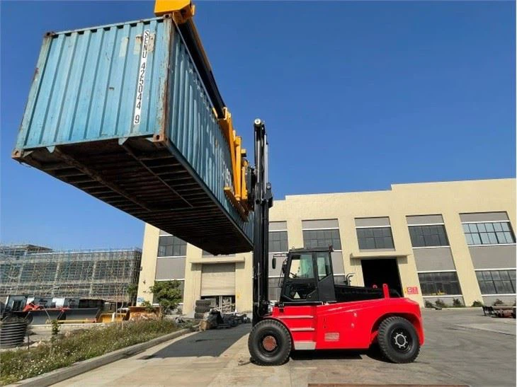 18 Ton Forklift Attach Container Clamp Work For Empty Container