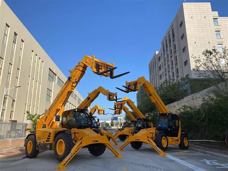 SOCMA 4.5 Ton 17m Telehandler 4WD Crab Mode